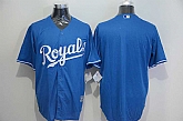 Kansas City Royals Blank Light Blue New Cool Base Stitched MLB Jersey,baseball caps,new era cap wholesale,wholesale hats